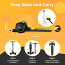 TONBUX Kids Scooter for Age 3-12, Toddler Scooter with 4 Adjustable Heights, Light Up 3-Wheels Scooter, Shock Absorption Design, Lean to Steer, Balance Training Scooter for Kids by TinyTreasures Baby Boutique