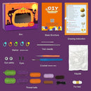 Wizardi Amigurumi DIY Crochet Kit - Halloween F07N8-M103 by TinyTreasures Baby Boutique