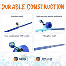 Kids Fishing Pole, Telescopic Fishing Rod, Toddler Collapsible Fishing Rod and Reel Combo with Tackle Box, Fishing Line, Bobber, and Soft Lures for Boy, Girl, Youth, Beginner, Over 4 Years Old by TinyTreasures Baby Boutique