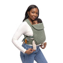 WildBird - Aerial Carrier - 7 to 45 lbs - for Moms, Dads & Caregivers - 100% Natural European Linen Fibers - Versatile & Adjustable - Large Size - Treepie Fabric (Amazon Exclusive) by TinyTreasures Baby Boutique