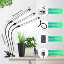 Wolezek Grow Lights for Indoor Plants, 2 Pack 6000K Full Spectrum Plant Lights Indoor, White LED Plant Growing Lamp with Auto ON & Off Timer 6/12/16H, 3 Modes, 5-Level Dimmable Brightness by GreenHaven Gardens