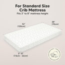 KeaBabies 2-Pack Organic Crib Sheets for Boys, Girls - 52x28 Fitted Crib Mattress Sheet Neutral, Breathable Jersey Cotton Cover for Baby Bed, Toddler Mattress, Soft & Cute Prints (Tropic Oasis) by TinyTreasures Baby Boutique