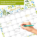 2025-2027 Magnetic Fridge Calendar 21 Monthly Magnetic Calendar for Refrigerator Planner Runs from October 2025 Until June 2027 Easy Organizing Markers Tearable (Flower) by TinyTreasures Baby Boutique
