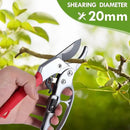 Garden Clippers, Premium Germany Pruners, Work 3 Times Easier, Professional Pruning Shears, Cutting Rose, Flower, Hedge, Stem, Sharp Scissors Gardening Tools, Arthritis Weak Hand Snips by GreenHaven Gardens