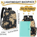 Toddler Backpack for Boys Kids, Cute Preschool Kindergarten School Bags for Girls Bookbag Daycare Travel Daypack, 15 Inch(World Map) by TinyTreasures Baby Boutique