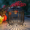 Solar Yard 1-Pack Outdoor Solar Lamp, Water-Resistant Lights for Outside Hanging Lantern Table Lamp Lights Decoration for Garden, Yard, Patio, Porch, Trees, Pathway, Black by CozyNest Decor