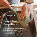 Starpack 'Like a Boss' XL Premium Silicone Cooking Utensils Set (6 Pcs) - Heat Resistant Kitchen Utensils 600°F - Non-Stick Silicone Utensil Set - Large Kitchen Utensils Set for Cooking & Serving by CozyNest Decor