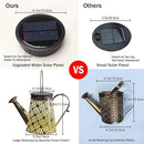 VOOKRY Solar Watering Can Lights, Large Retro Metal Hanging Solar Lights Outdoor Waterproof, Gardening Gifts for Mom Grandma Women Birthday, Garden Decor Yard Light Outside for Porch Landscape Patio by GreenHaven Gardens