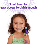Colgate Extra Soft Kids Toothbrushes, Advanced Cavity Fighter Kids Toothbrush Pack, Extra Soft Bristles Help Remove Plaque and Stains for a Gentle Clean, for Children Ages 6 and Up, 4 Pack by TinyTreasures Baby Boutique