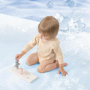 Baby Play Mat for Summer, 1.3 Thick Extra Large Memory Foam Cooling Floor Tummy Time Mat, Soft & Breathable, Non-Slip Rectangular for Toddlers’ Playtime & Rest(Light Blue,79"x118") by TinyTreasures Baby Boutique