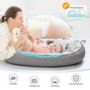 Baby Lounger - Breathable & Soft Baby Nest, Portable and Lightweight Tummy Time Lounger for Home and Travel, Ideal Newborn Babies Essentials Baby Shower Gifts by TinyTreasures Baby Boutique
