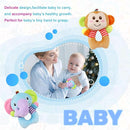 BLOOBLOOMAX Sock rattles for Babies 0-24 Months Baby Animal Foot Finder Educational Toys by TinyTreasures Baby Boutique