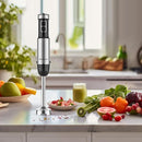 Immersion Blender Handheld, 800W Powerful Electric Hand Blender with Titanium Alloy Blades, 12 Speeds & Turbo, Electric Hand Mixer for Smoothies, Soups, Baby Food and Purees by TinyTreasures Baby Boutique