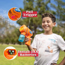 JOYIN 3 Bubble Guns Kit with 3 Solutions for Kids, Bubble Blaster for Summer Toy, Party Favors, Birthday, Outdoor & Indoor Activity, Birthday Gift by TinyTreasures Baby Boutique