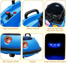 12V Electric Ride on Bumper Car for Toddlers, Kids Bumper Car with Remote Control, LED Lights & 360 Degree Spin, Indoor and Outdoor for 18+ Months Kids (Blue) by TinyTreasures Baby Boutique