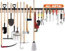 68'' All Metal Garden Tool Organizer Wall Mount Garage Organizers and Storage with Hooks Tool Hangers for Shed by GreenHaven Gardens