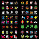 Holiday Projector Light, Syslux Halloween Christmas Projector Lights 16 HD Slides LED Waterproof Light Outdoor Indoor Light with Remote Control for Party Garden Halloween Xmas Holiday Landscape Decor