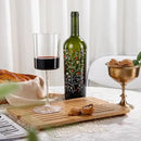 Ciaell 12 Pack Clear Plastic Wine Glasses - 14Oz Plastic Wine Glasses with Stem - Disposable Stemmed Wine Glass for Parties & Weddings & Outdoor by CozyNest Decor