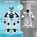 RC Robot Toy for Kids Remote Control Robot Toy, Smart Gesture Sensing Rechargeable & Programmable Robot Walking Dancing Singing Chirstmas Gift for 3-15 Years Old Boys Girls by TinyTreasures Baby Boutique