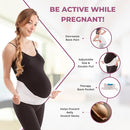 Gabrialla Made in USA Pregnancy Belly Band, Soft & Breathable Maternity Belly Band – Pregnancy Belt for Back, Pelvic & Waist by TinyTreasures Baby Boutique
