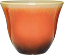 Classic Home and Garden Honeysuckle Resin Flower Pot Planter, Tequila Sunrise, 15" by GreenHaven Gardens