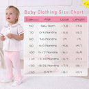 Newborn Toddler Baby Girl Pants Leggings Ribbed Straight Flare Infant Girl Pants Leggings Bell Bottoms 5 Packs by TinyTreasures Baby Boutique