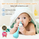 alilo Smarty Bunny Baby Rattle Musical Light Up Toys, Infants Newborns Baby Toys 0-3-6-12-18-24 Months,1 Year Old Boy Girl Gifts, 4 Music Modes and Color Recognition Function with 9 Color Card by TinyTreasures Baby Boutique