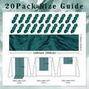 20 Pack Teal 10FT Cheesecloth Table Runner Rustic Gauze Cheese Cloth Table Runner for Wedding Bridal Baby Shower Table Decorations Boho Fabric Sheer Birthday Party Table Decor 20 x 120 Inch Long by CozyNest Decor