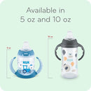 NUK Learner Cup, 10 Oz, Pack of 2, Minnie Mouse – Soft Spout, Easy-Grip Handles, BPA Free, Spill Proof Transition Sippy Cup by TinyTreasures Baby Boutique