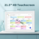 Digital Calendar, 21.5 Inch Wall Planner Digital Calendar & Chore Chart, IPS HD Touchscreen Interactive Display for Family Schedules, Streamline Household Organization, Wall Mount Included by TinyTreasures Baby Boutique