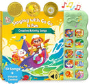 GO GO Creative Activity Nursery Rhymes: Nursery Rhyme Books, Sound Book, 10 Songs, Talking Books for Toddlers 1-3, Music Books for Toddlers 1-3, Interactive Books for 1 Year Old, Baby Music Book by TinyTreasures Baby Boutique