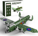 Lucky Doug STEM Building Projects Model Airplane Set - 389 Pieces STEM Project Building Toys for Kids Ages 8-12, Assembly Science Kit Educational Army Toys Gift for Kids Boys 8 9 10 11 12-16 Years Old by TinyTreasures Baby Boutique