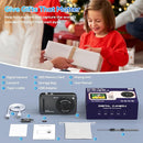 Digital Camera for Kids, WITYEAH 48MP FHD 1080P Point and Shoot Digital Cameras with 16X Zoom Anti-Shake, Compact Portable Cameras for Photography, for Boys Girls Teens Beginners by TinyTreasures Baby Boutique