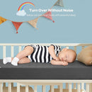 Waterproof Crib Mattress Protector 2 Pack, Soft and Breathable Crib Mattress Pad Cover, Noiseless Machine Washable Toddler Mattress Protector for Standard Baby Toddler Bed (52''x28'',Gray) by TinyTreasures Baby Boutique