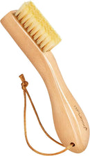 BFWood Laundry Stain Brush, Natural Soft Boar Bristles, Removes Tough Stains from Delicate Fabrics Like Knits, Cotton, and Linens, Gentle on Fabrics, No Damage by CozyNest Decor