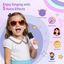 Karaoke Machine for Kids Adults, Karaoke Toys Gifts for Girls Boys, Portable Bluetooth Speaker with Wireless Microphone, Birthday Gifts for Girls Boys Ages 4, 5, 6, 7, 8, 9, 10, 12+ Years Old by TinyTreasures Baby Boutique