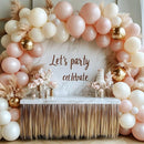 RUBFAC 129pcs Ivory white Balloons Different Sizes 18 12 10 5 Inch Latex Balloon Garland Arch for Party Decoration Birthday Gender Reveal Wedding Anniversary Baby Shower Party Supplies by TinyTreasures Baby Boutique
