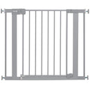 Safety 1st Easy Install Baby Gate for Doorways, Auto-Close Pressure-Mounted Magnetic Latch, Indoor Dog Gates, No Drilling, Fits 29"-38", Grey by TinyTreasures Baby Boutique