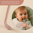 6-Piece Silicone Baby Feeding Spoons, First Stage Infant Spoons, Soft-Tip Easy on Gums I Baby Training Spoon | Infant Utensils Feeding Supplies, Dishwasher & Boil-proof by TinyTreasures Baby Boutique