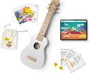 Loog Wood Soprano Ukulele for Kids & Beginners, App & Lessons, All Ages (White) by TinyTreasures Baby Boutique