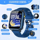 Smart Watch for Kids with 39 Games Touchscreen Camera Video, Music Player, Pedometer, Calculator, Calendar, Stopwatch, Flashlight, Alarm Clock 12/24 hr, Birthday Gifts Toys for Boys Ages 3-12 by TinyTreasures Baby Boutique