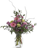 Floral Supply Online - 8" Clear Rose Vase and Flower Guide Booklet - Decorative Glass Flower Vase for Floral Arrangements, Weddings, Home Decor or Office. by CozyNest Decor