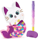 WERNNSAI Cat Piñata - Kitten Mermaid Birthday Party Decorations Kids Mermaid Pinata with Blindfold and Bat for Girls Summer Under the Sea Birthday Party Supplies Game Set by TinyTreasures Baby Boutique