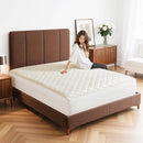 Lofe Organic Cotton King Mattress Protector - Top&Side 100% Waterproof Mattress Protectors, Breathable Organic Mattress Protector, Noiseless King Mattress Protectors Waterproof 80x76x17 in by TinyTreasures Baby Boutique