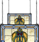 4 Pcs 20 Inch Stained Glass Window Hanging Chain with Suction Cup Hooks, Picture Hanging Chain Sunshine Catcher Black Metal Nickel Plating Stained Glass Window Panels Chains by GreenHaven Gardens