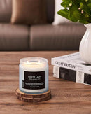 M&SENSE Jasmine & Clean Cotton Spring Scented Candle, 11.6oz Aromatherapy Gifts 2 Wick 70 Hours Long Lasting Burn, Natural Organic Soy Candle, Housewarming Gifts for Dad Mom Friends by CozyNest Decor