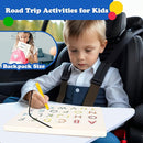 2 in 1 Magnetic Number Tracing Board, Magnetic Drawing Board Numbers 1-20 Writing Board Preschool Handwriting Learning Toys Alphabet & Math STEM Educational Toy for Toddlers Kids by TinyTreasures Baby Boutique