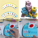 Word Matching Game Toys for Ages 5-7, Spelling Games for 3 Years Old, Speak and Spell Educational Toys for Easter Children's Day Halloween Christmas Birthday Party Gifts (Style D) by TinyTreasures Baby Boutique