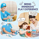 Lehoo Castle Doctor Kit for Toddlers 3-5, Kids Dentist Play Set, Toys for 4+ Year Old Girls Boys, Pretend Play for Toddlers 2-4, Kids Doctor Playset, Medical Kits for Boys 3+ by TinyTreasures Baby Boutique