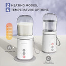 Portable Bottle Warmer, Travel Baby Bottle Warmer for Breastmilk On The Go, Leak-Proof, 2 Modes Fast Heating by TinyTreasures Baby Boutique
